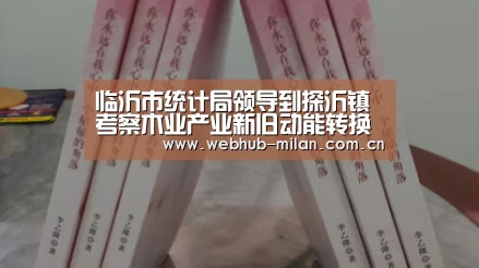 临沂市统计局领导到探沂镇考察木业产业新旧动能转换情况_米兰真人(图1) 赛事报道